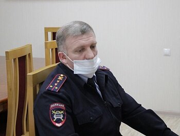Первый заместитель главы Советского района г. Махачкалы Сабир Юсупов провел встречу с руководителями батальона ДПС по г. Махачкала