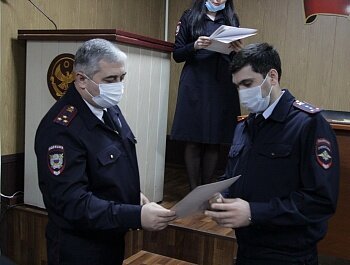 ПАХРУТДИН ЗАЛИБЕКОВ ПОЗДРАВИЛ ЛИЧНЫЙ СОСТАВ ОТДЕЛА ПОЛИЦИИ ПО СОВЕТСКОМУ РАЙОНУ С ПРОФЕССИОНАЛЬНЫМ ПРАЗДНИКОМ