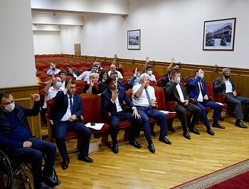 НОВЫЙ СОСТАВ СОБРАНИЯ ДЕПУТАТОВ СОВЕТСКОГО РАЙОНА СТОЛИЦЫ ПРОВЕЛИ ПЕРВОЕ ЗАСЕДАНИЕ ВТОРОГО СОЗЫВА