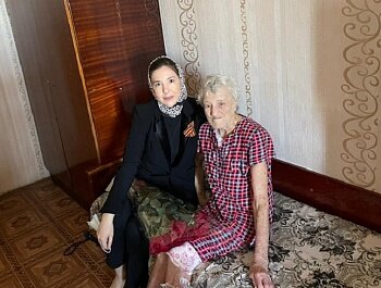 ВЕТЕРАНЫ МАХАЧКАЛЫ ПРИНИМАЮТ ПОЗДРАВЛЕНИЯ С 76-ЛЕТНЕЙ ГОДОВЩИНОЙ ВЕЛИКОЙ ПОБЕДЫ