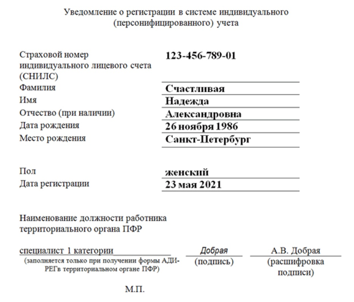 Документы при приеме на работу в 2023. Форма Ади-рег что это. СНИЛС образец 2022. Регистрацию в системе индивидуального (персонифицированного) учета. Ади рег 2021.